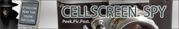 CellScreen Spy - Peek. Pic. Post